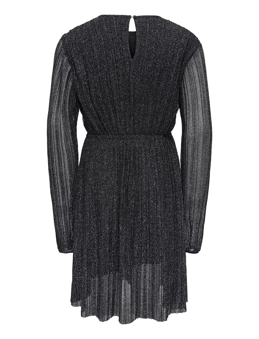 Kids Only - KOGGLAM LS DRESS JRS - langärmelige freizeitkleider - black - 1