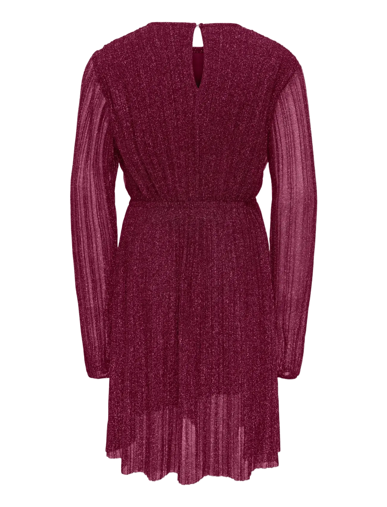 Kids Only - KOGGLAM LS DRESS JRS - langärmelige freizeitkleider - rumba red - 1