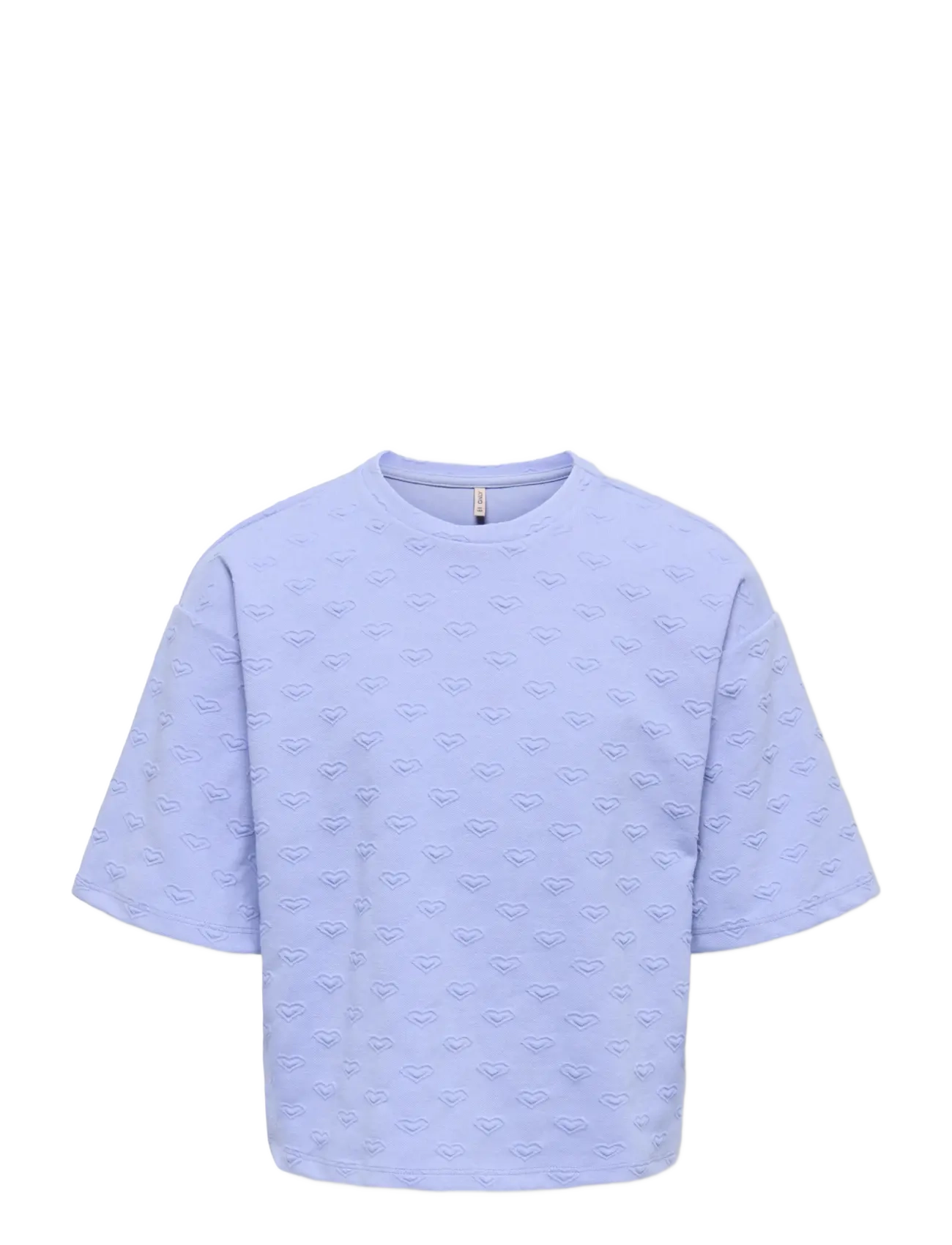 Kids Only KOGSIMONE S/S HEART O-NECK SWT - Clothing - ULTRAMARINE / purple