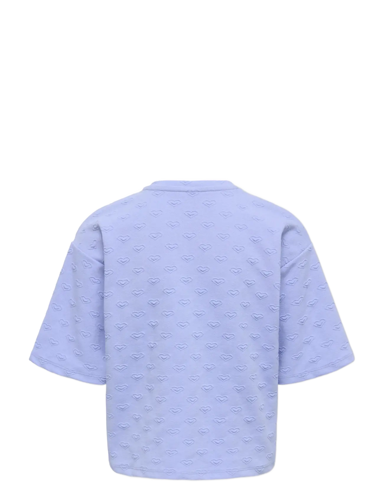 Kids Only - KOGSIMONE S/S HEART O-NECK SWT - kurzärmelige - ultramarine - 1