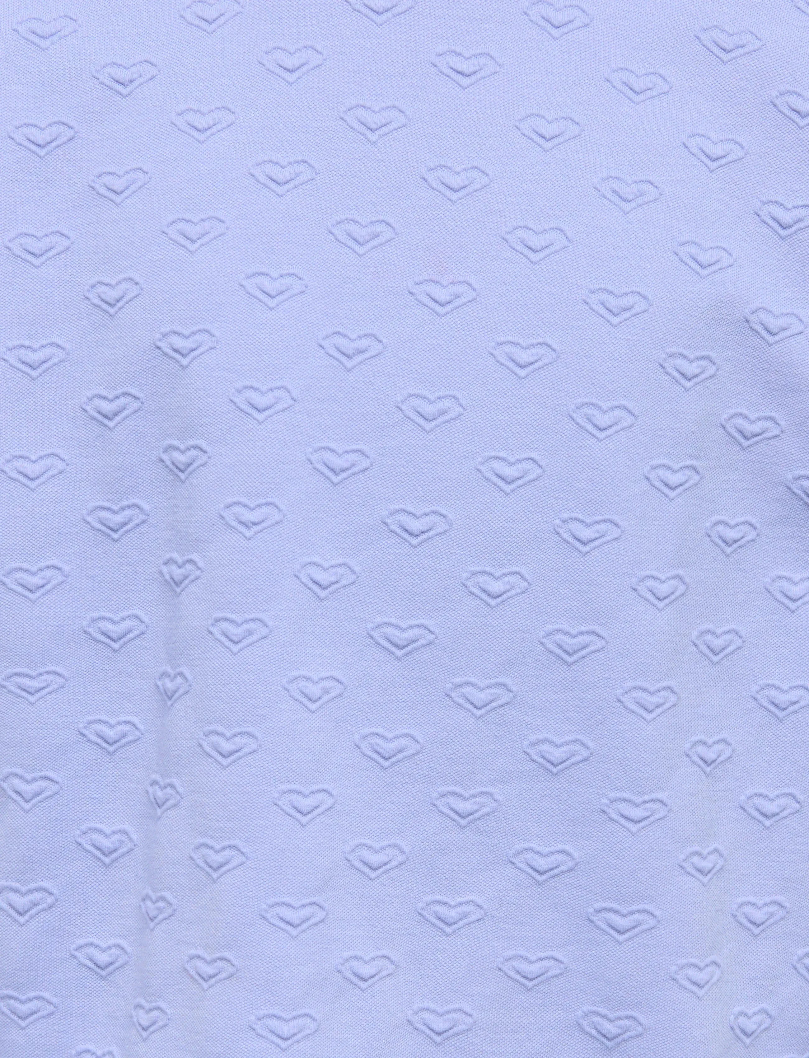 Kids Only - KOGSIMONE S/S HEART O-NECK SWT - kurzärmelige - ultramarine - 2