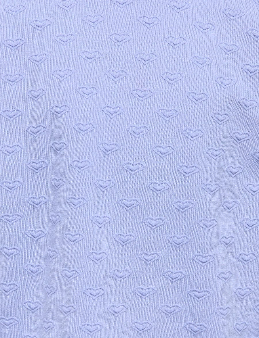 Kids Only - KOGSIMONE S/S HEART O-NECK SWT - kurzärmelige - ultramarine - 2