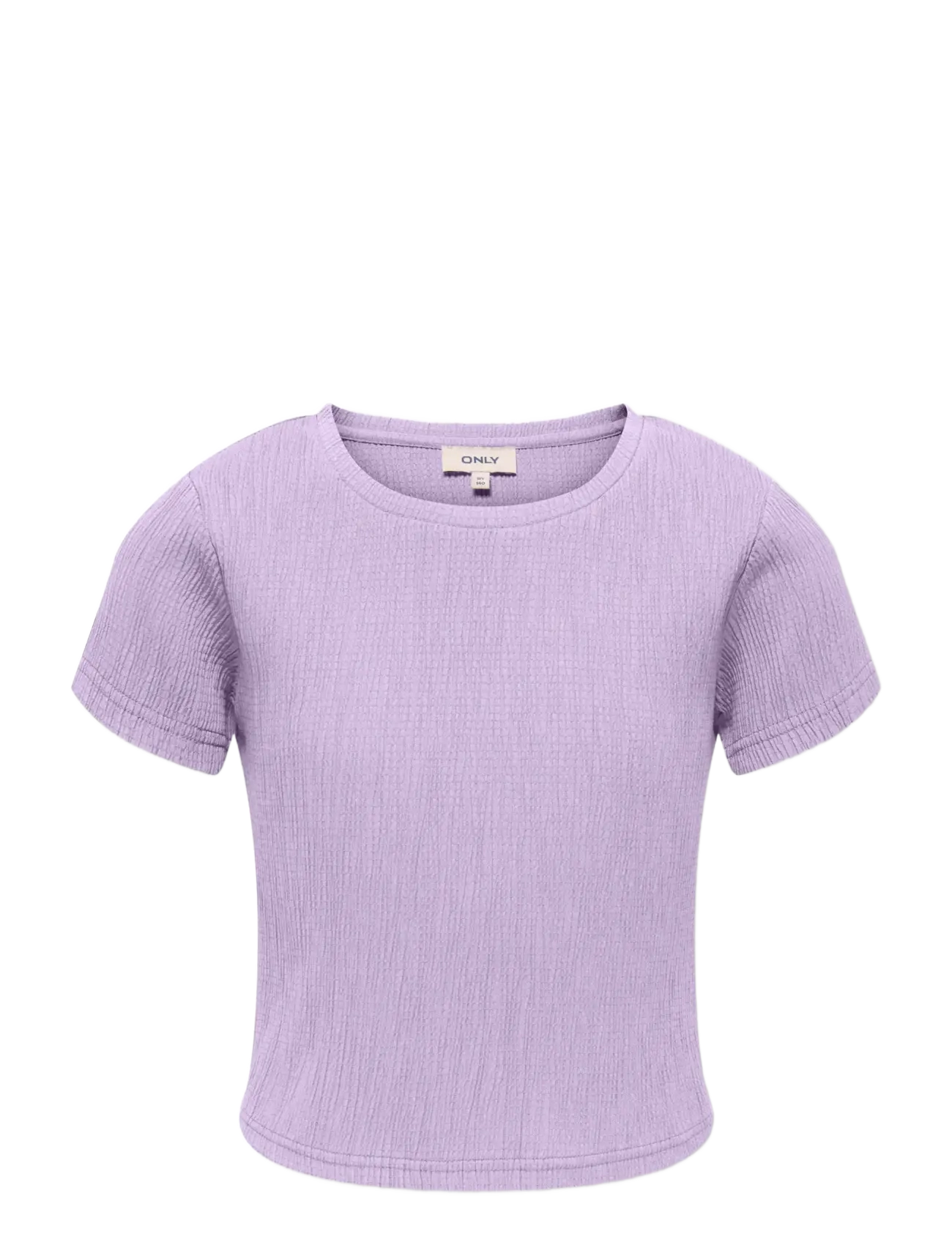 Kids Only KOGKAYLIE STRUC S/S TOP PNT - E-smaspäev - LILAC BREEZE / purple