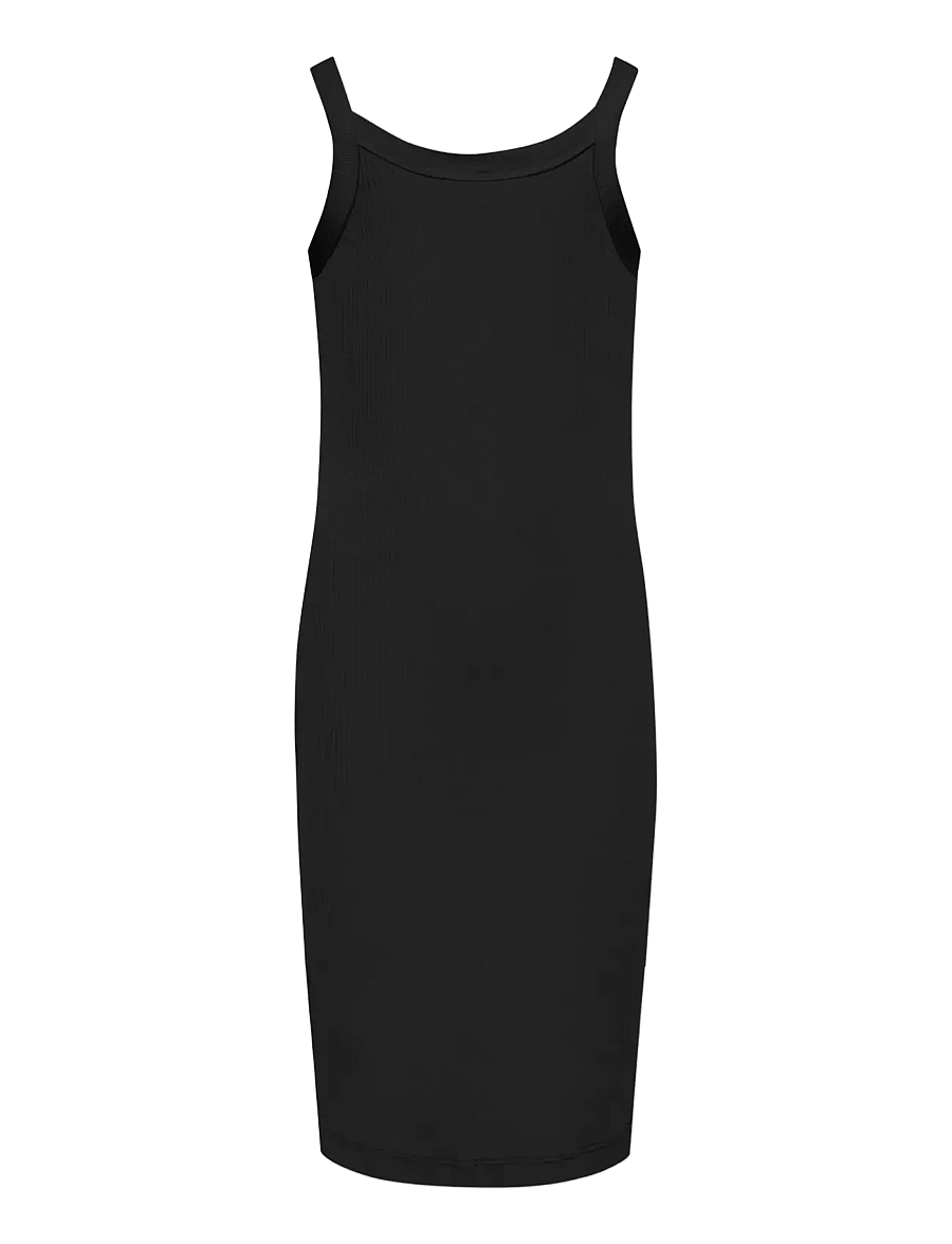 Kids Only - KOGJILL LIFE S/L DRESS JRS - varrukateta vabaajakleidid - black - 1
