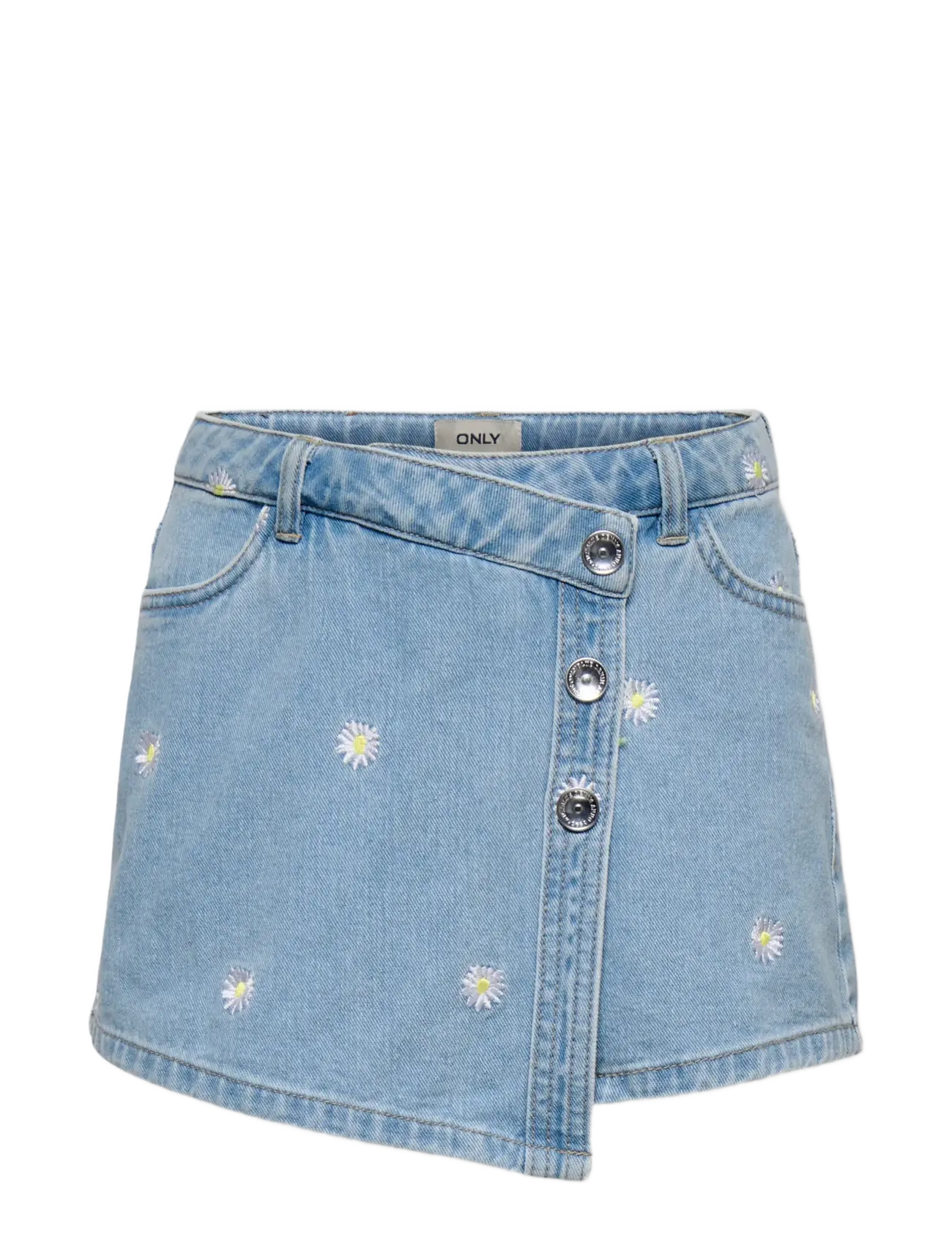 Kids Only - KMGLESLY REG DAISY DNM SKORT BJ - püksseelik - light blue denim - 0
