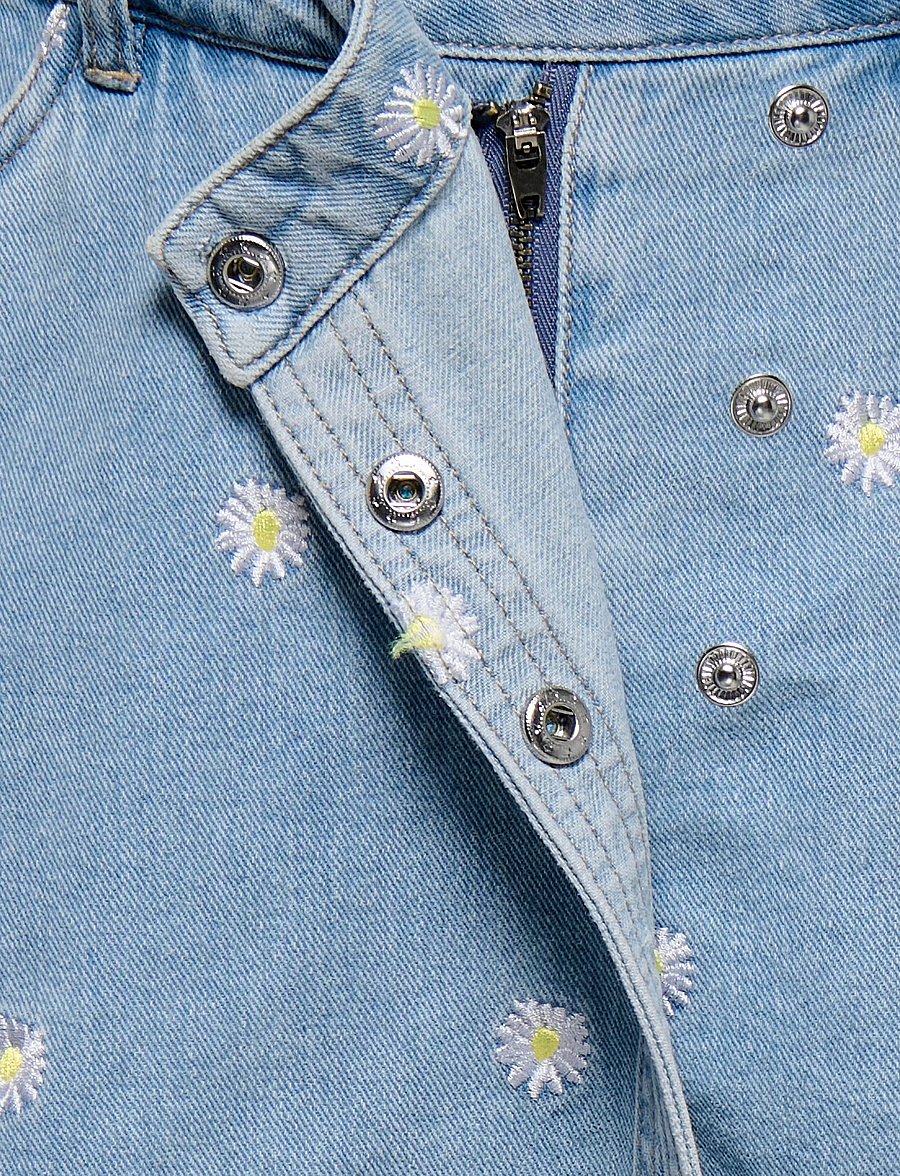Kids Only - KMGLESLY REG DAISY DNM SKORT BJ - püksseelik - light blue denim - 2