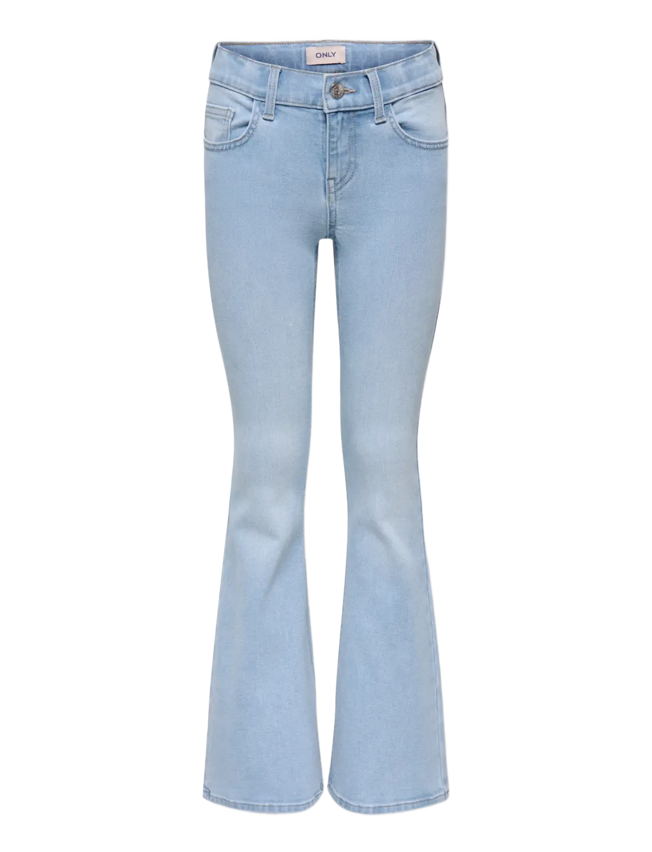 Kids Only KOGPHOEBE LW BACK POC FLARED DNM BOX - Kids Only - LIGHT BLUE DENIM / blue