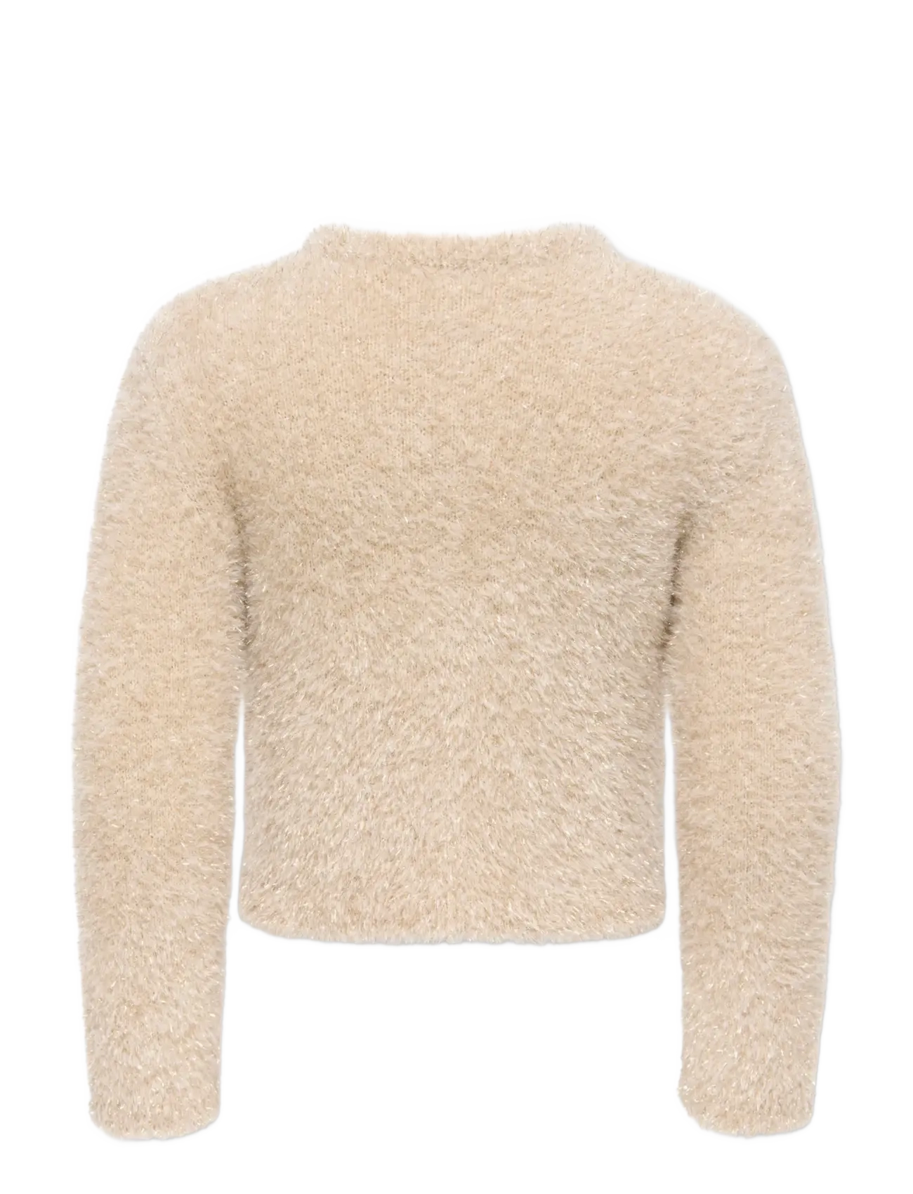 Kids Only - KMGPIUMO GLITTER LS CARDIGAN KNT - efterårstøj - whitecap gray - 1