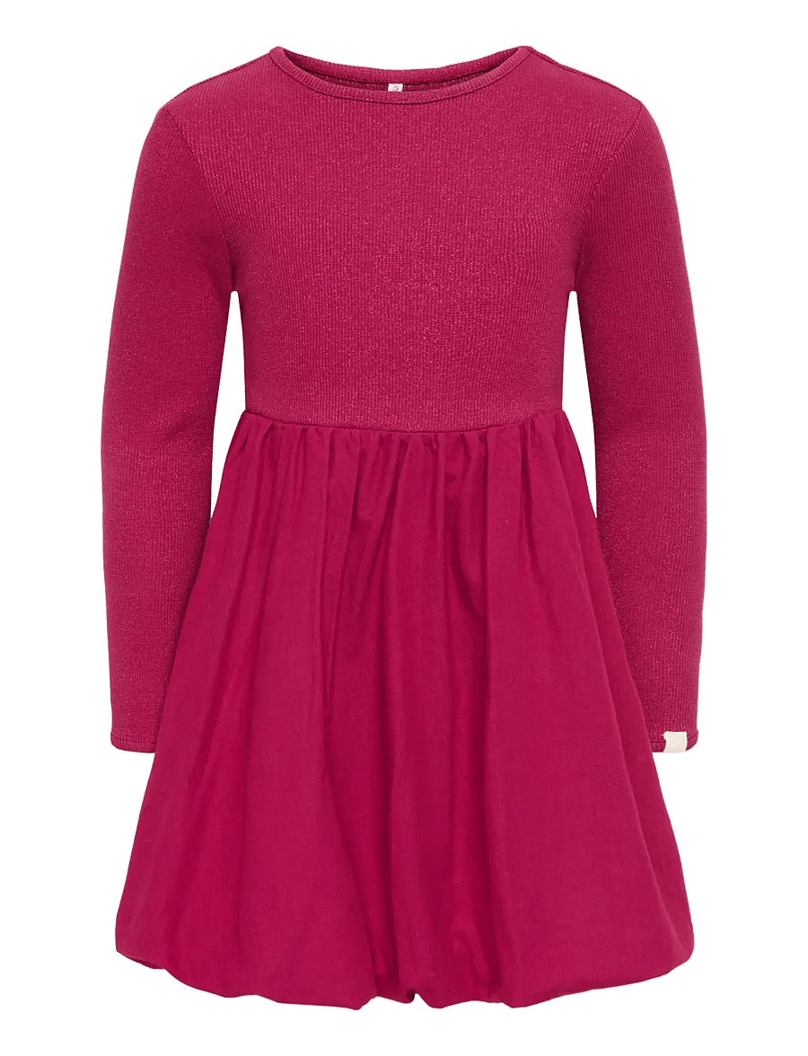Kids Only - KMGTRINNY LS PARTY BAL DRESS JRS - rumba red - 0