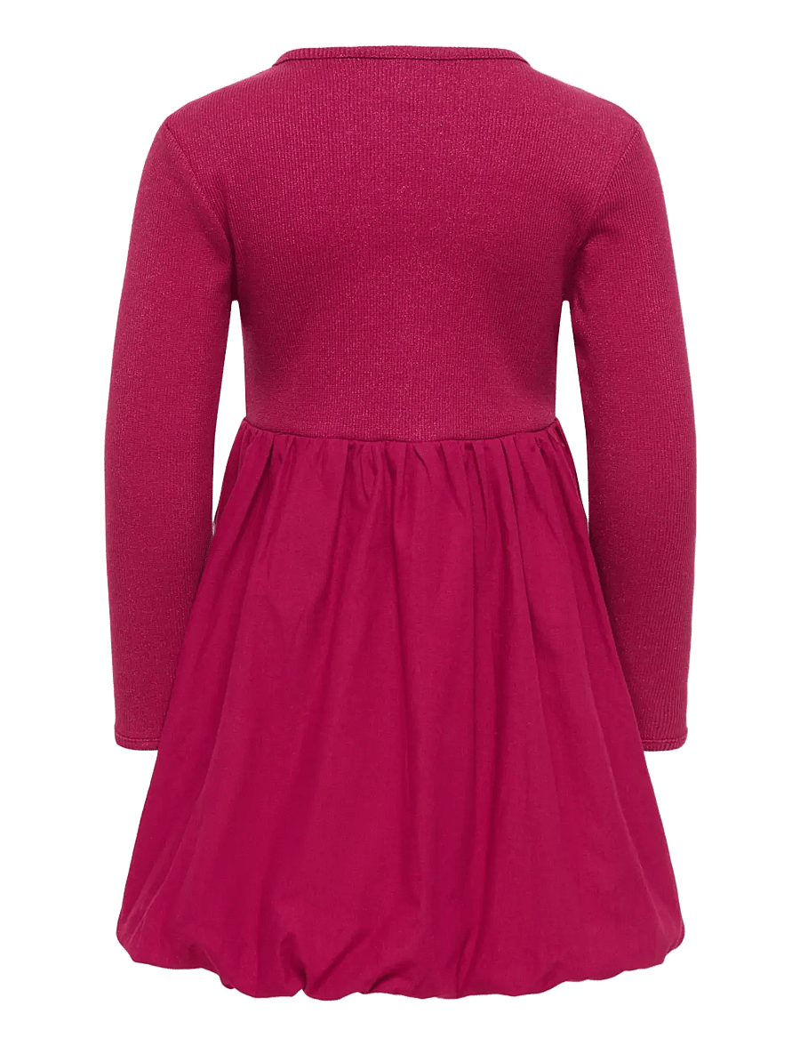 Kids Only - KMGTRINNY LS PARTY BAL DRESS JRS - rumba red - 1