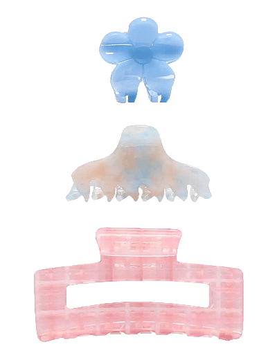 Koglizette 3-Pack Hairclip Acc - HåRspæNder