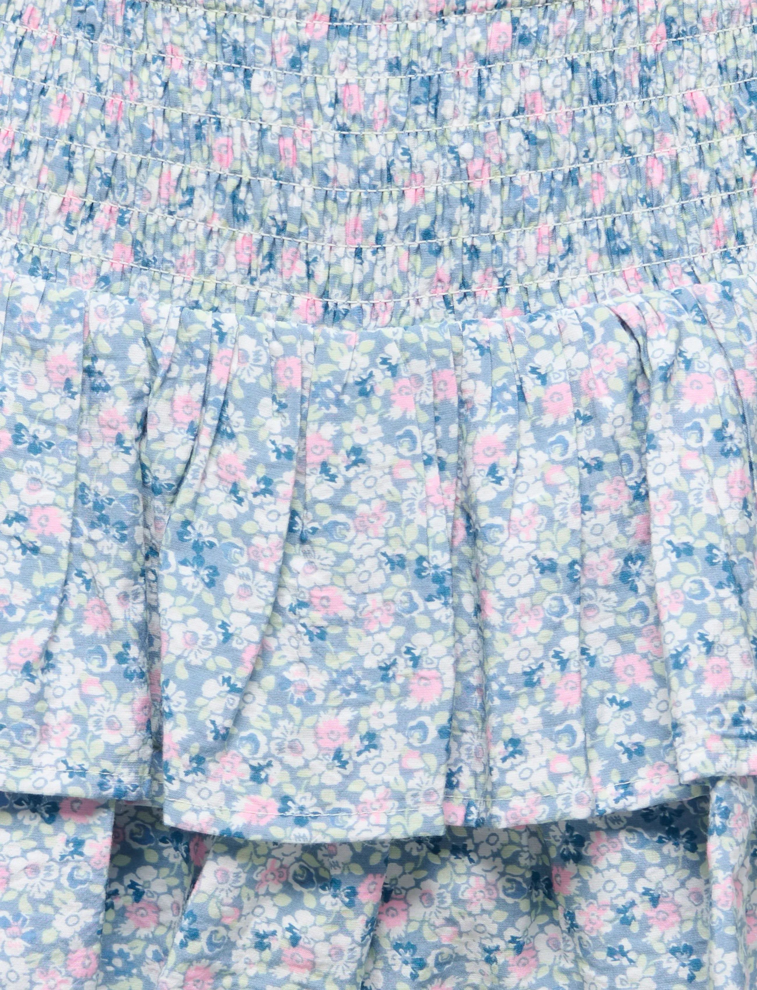 Kids Only - KOGBELLE LAYERED SMOCK SKORT WVN - skorts - faded denim - 1
