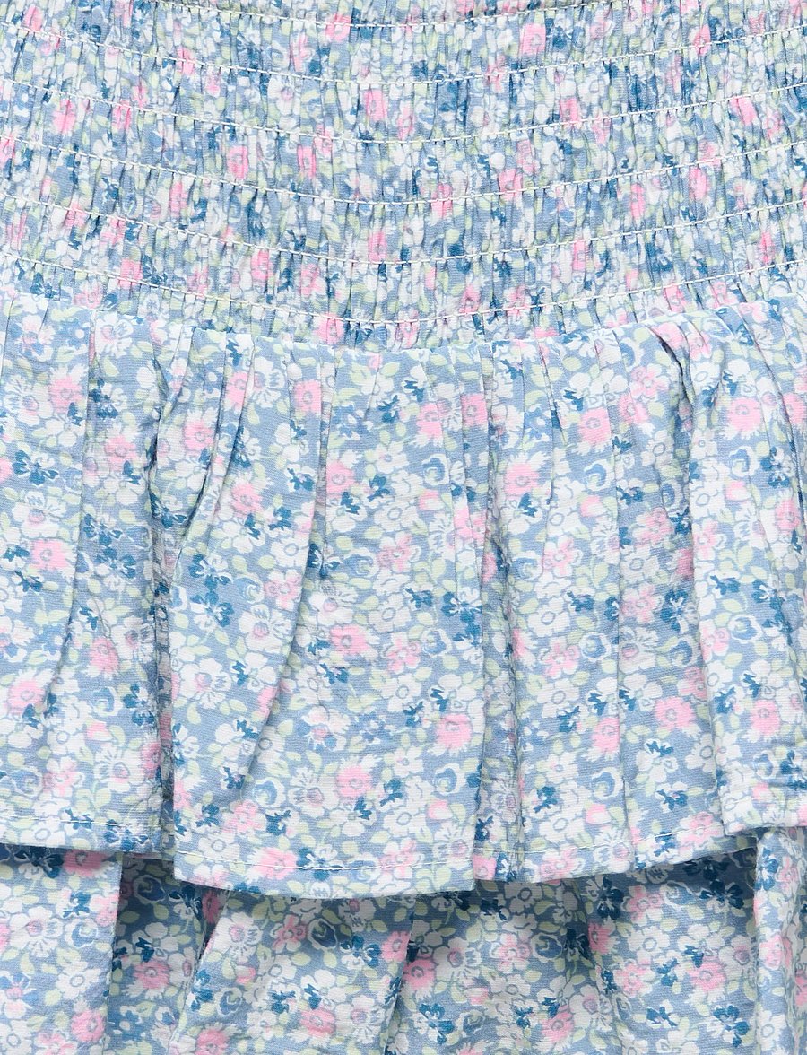 Kids Only - KOGBELLE LAYERED SMOCK SKORT WVN - skorts - faded denim - 1