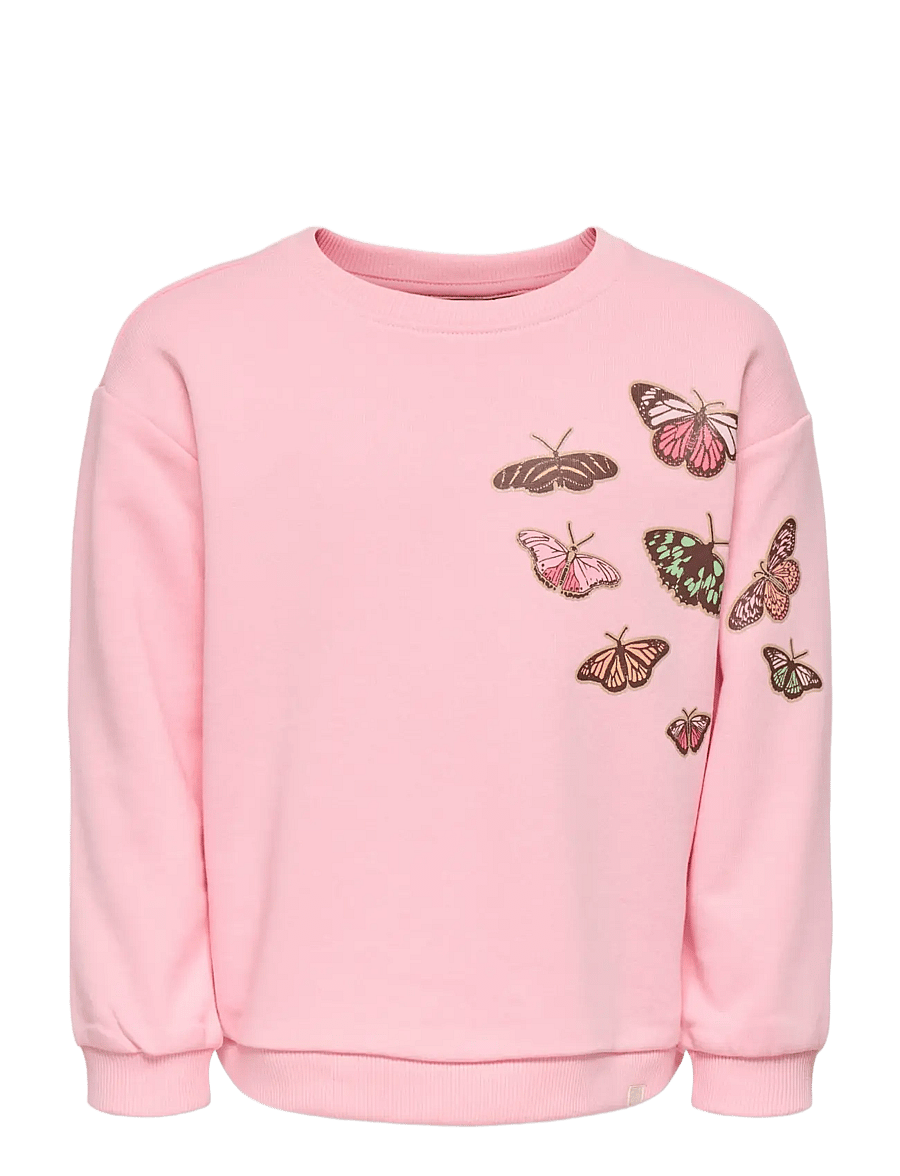 Kids Only - KMGFLIES LS BOXY PRINT UB ZA SWT - dressipluusid - tickled pink - 0