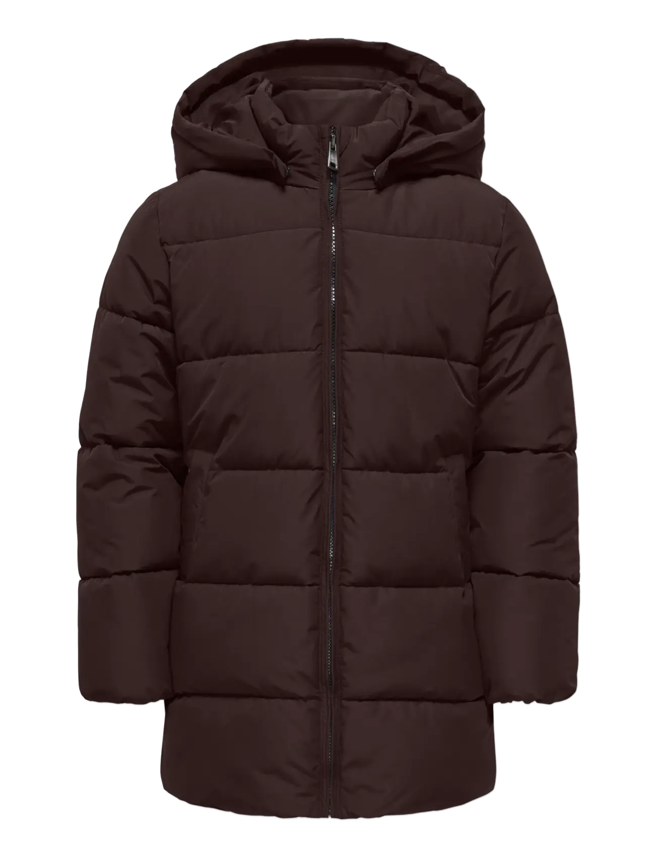Kids Only KOGJUTA PUFFER COAT OTW NOOS - Daunen- und Steppjacken - CHOCOLATE TORTE / brown