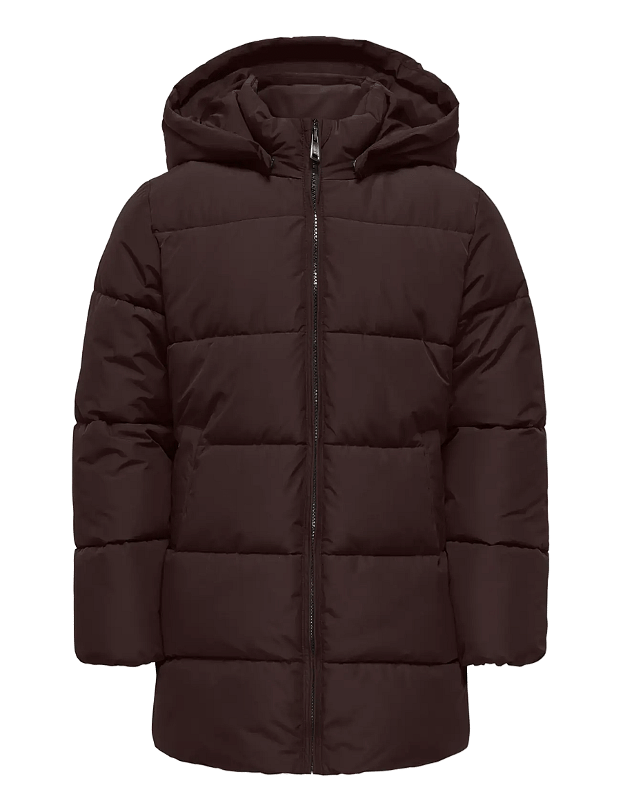 Kids Only - KOGJUTA PUFFER COAT OTW NOOS - chocolate torte - 0