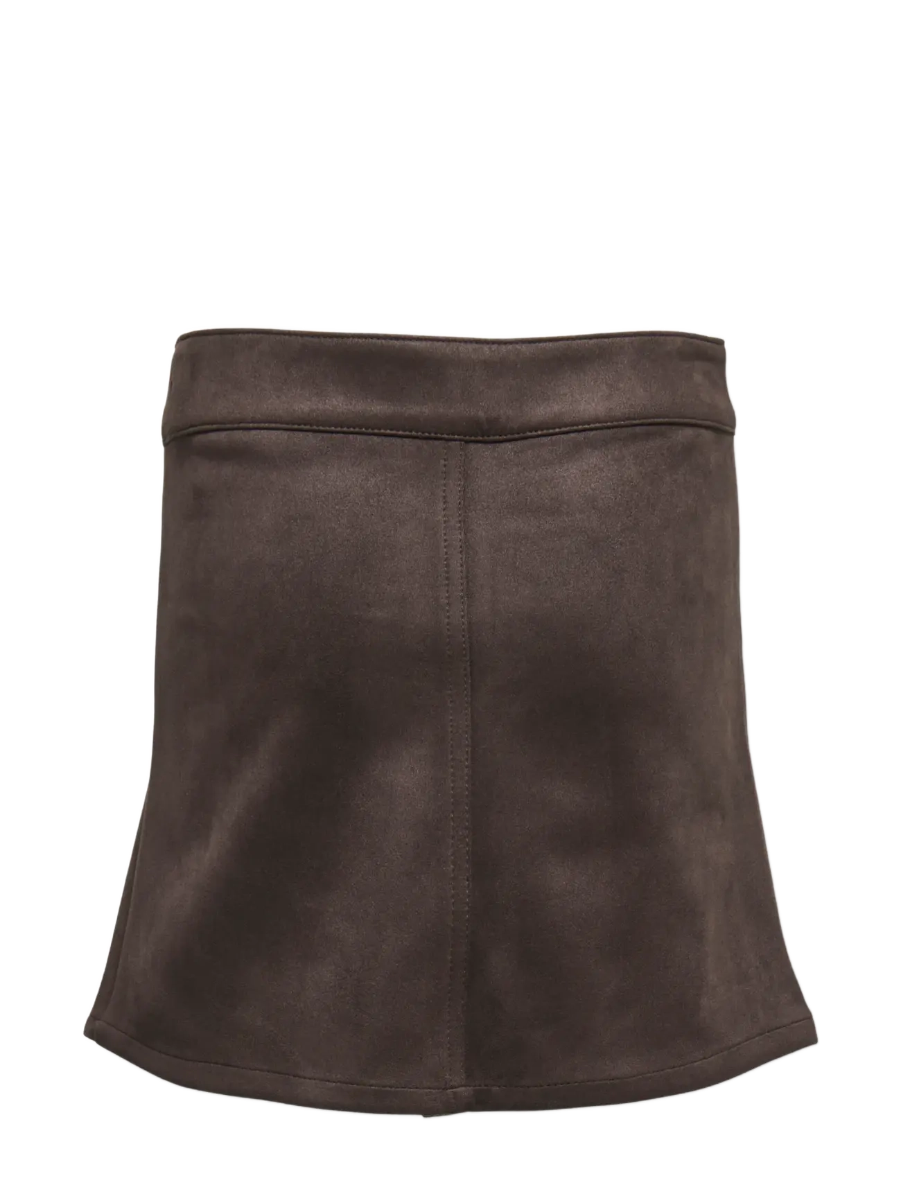 Kids Only - KOGNIA FAUX SUEDE SKIRT OTW - kurze röcke - chocolate torte - 1