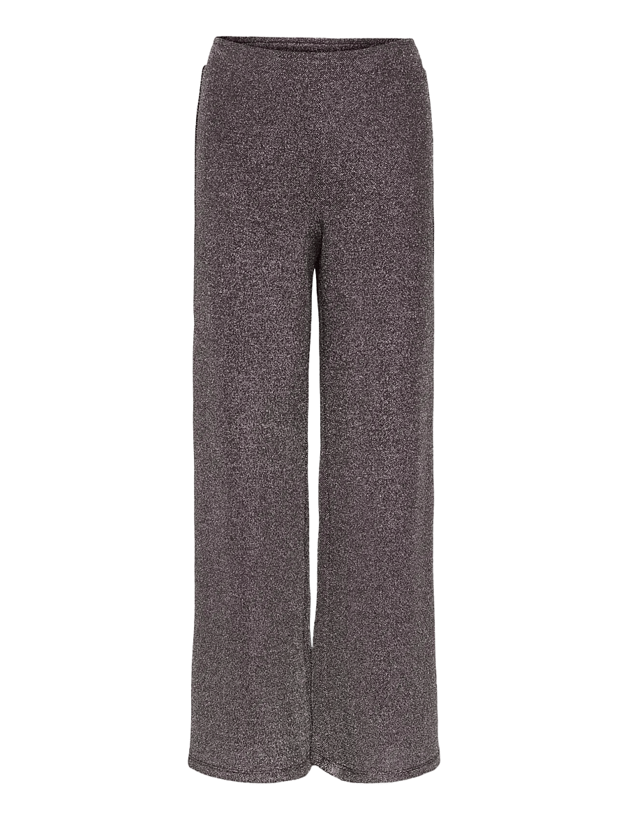 Kids Only - KOGCAROL GLITTER PANT JRS - coffee bean - 0