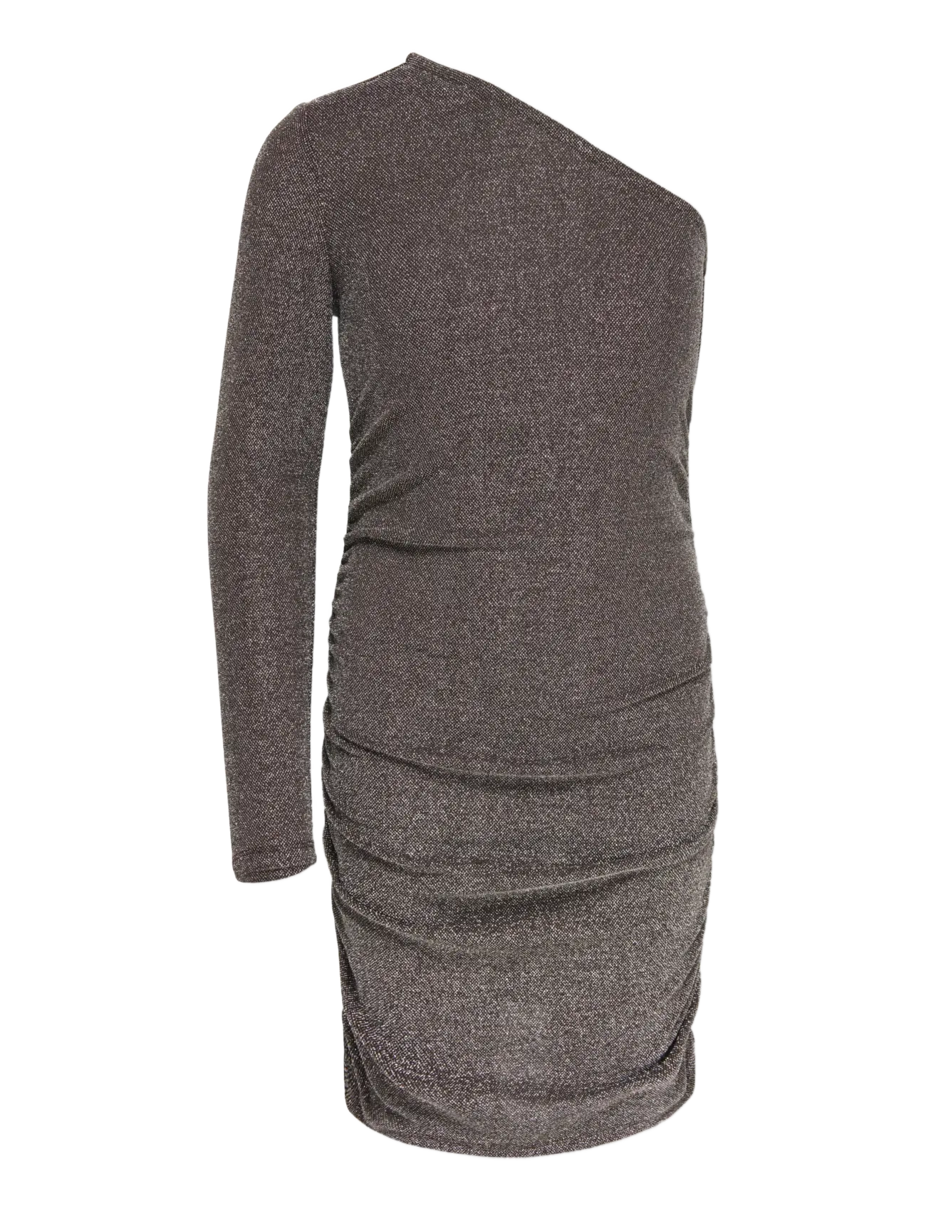 Kids Only Kogcarol Oneshoulder Glitter Dress Jrs, Børn, Én Skulder Glitter Kjole, Brun, Str: 146-152