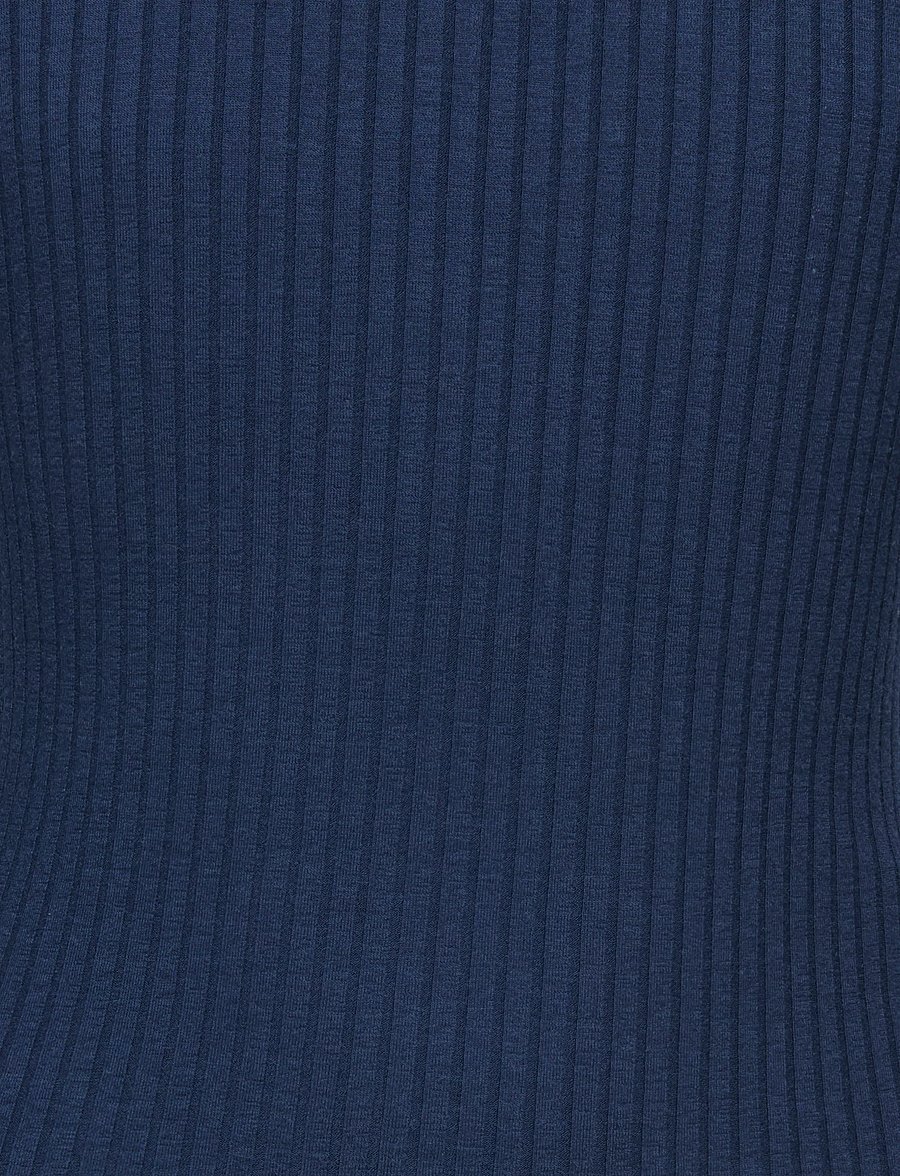 Kids Only - KOGFRANSISKA SCHL LS HI-NCK TOP JRS NOOS - langärmelig - navy blazer - 2