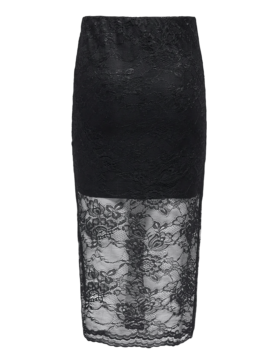 Kids Only - KOGLACEY MIDI SKIRT JRS - black - 1