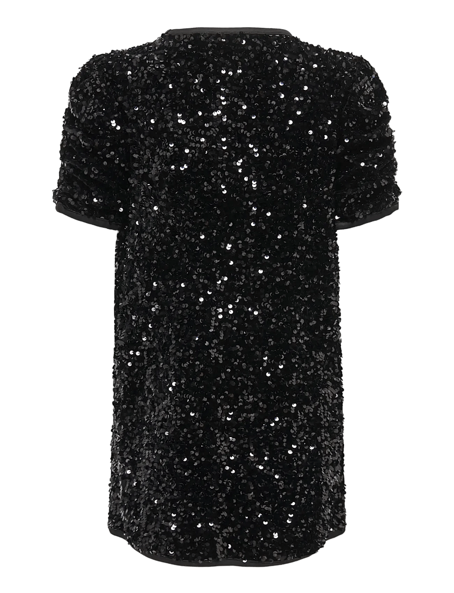 Kids Only - KOGCONFIDENCE SS RUCHING DRESS JRS - partykleider - black - 1