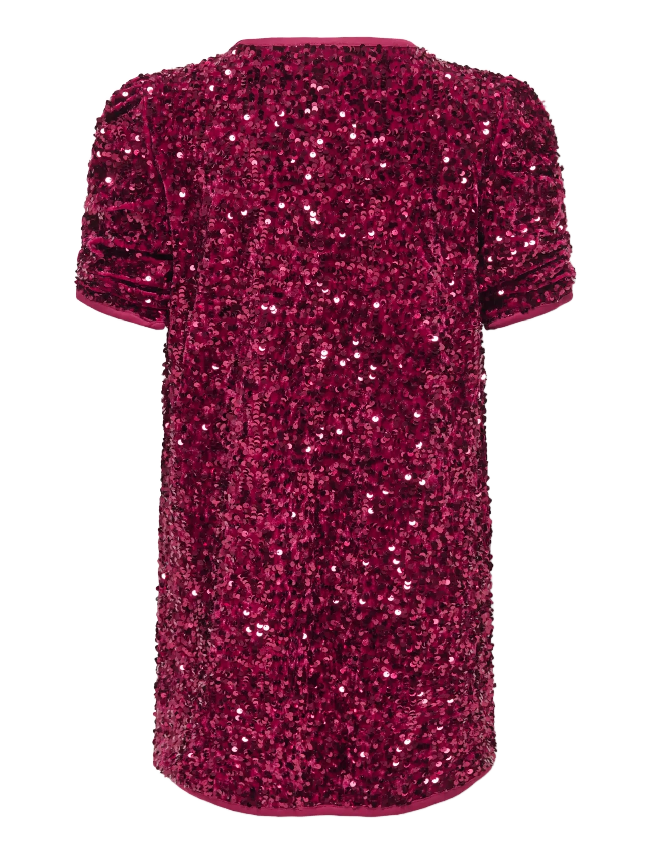 Kids Only - KOGCONFIDENCE SS RUCHING DRESS JRS - rumba red - 1