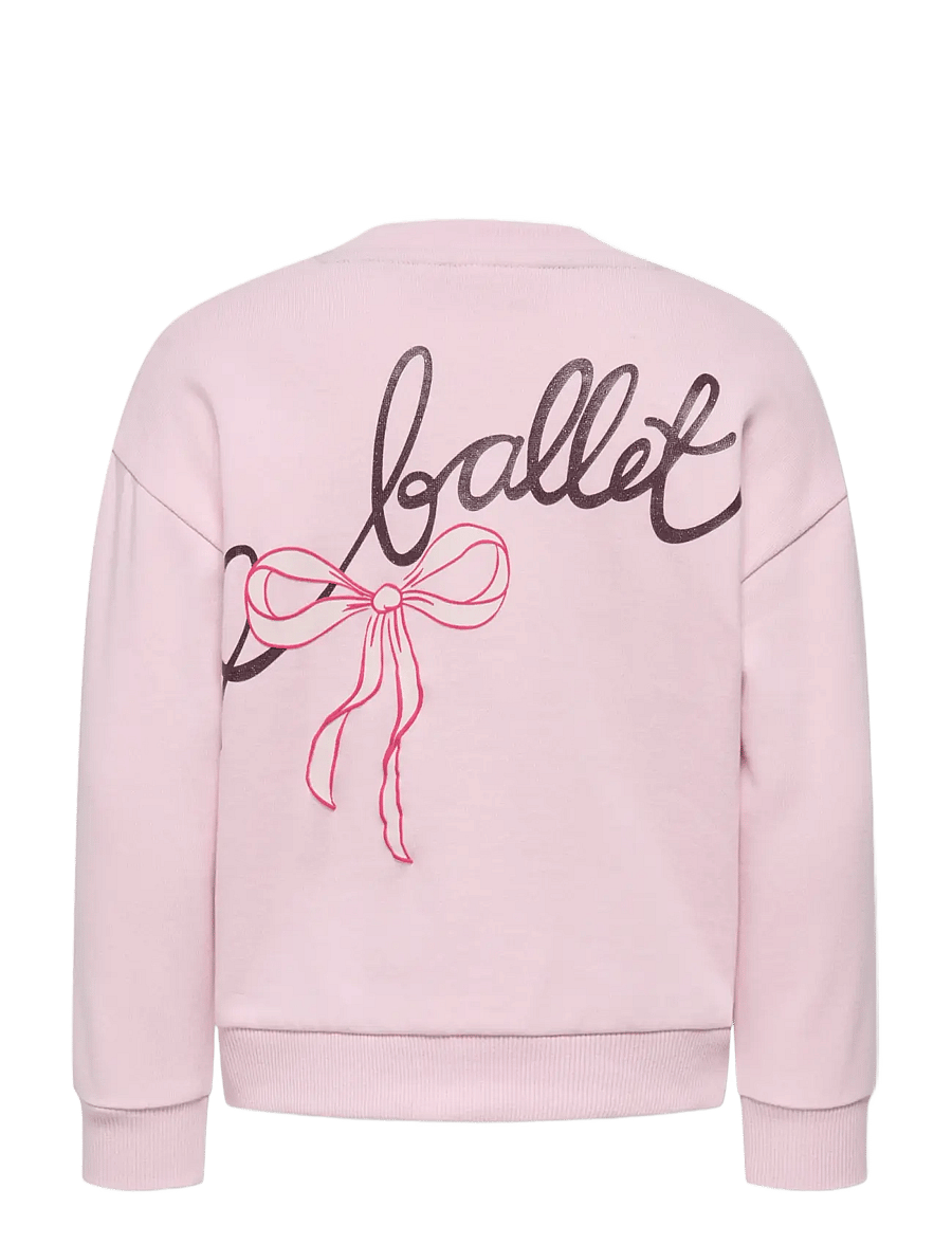 Kids Only - KMGMILAN LS RLX O-NECK BRU SWT - sweatshirts - parfait pink - 1
