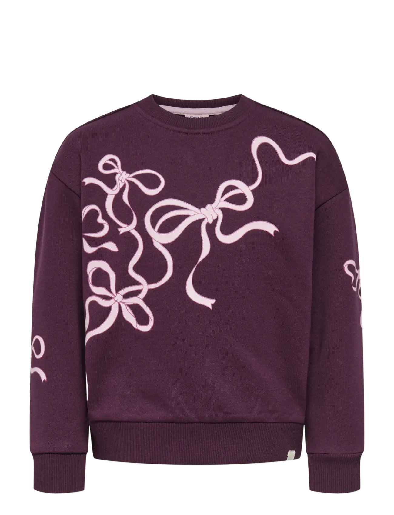 Kids Only KMGMILAN LS RLX O-NECK BRU SWT - KIDS ONLY - WINETASTING / burgundy