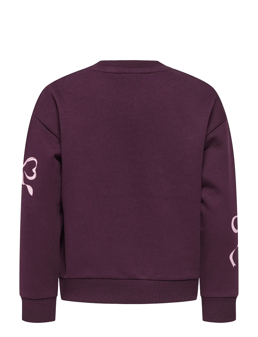 Kids Only - KMGMILAN LS RLX O-NECK BRU SWT - sweatshirts - winetasting - 1