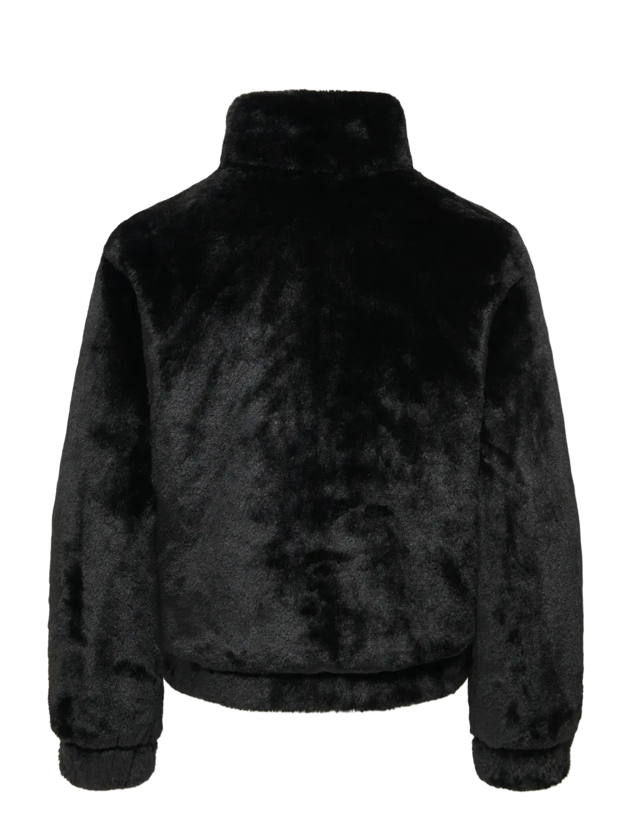 Kids Only - KOGWANJA FAUX FUR JACKET OTW - fuskpäls - black - 1