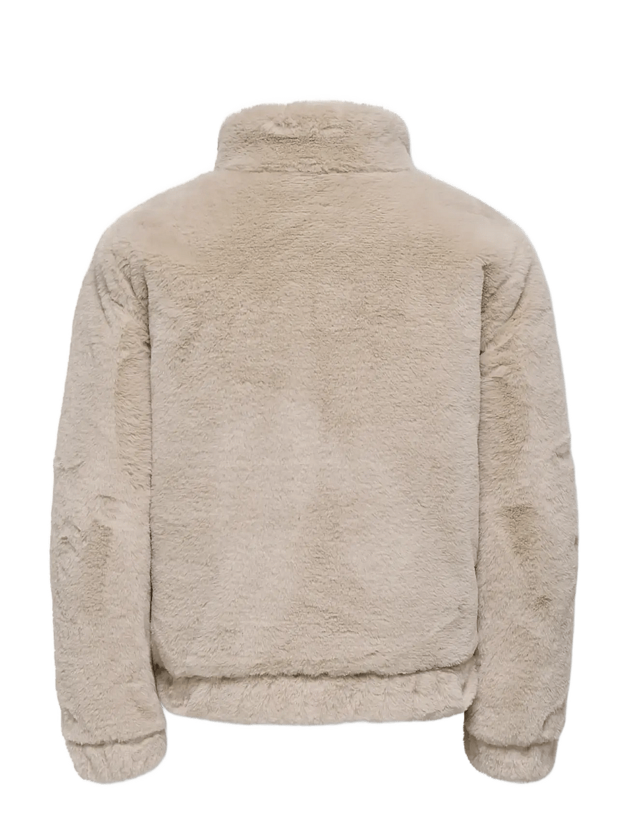 Kids Only - KOGWANJA FAUX FUR JACKET OTW - faux fur - moonbeam - 1