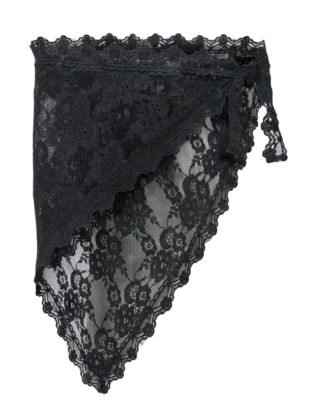 Kids Only KOGSOF LACE SCARF WVN - Accessoires - BLACK / black