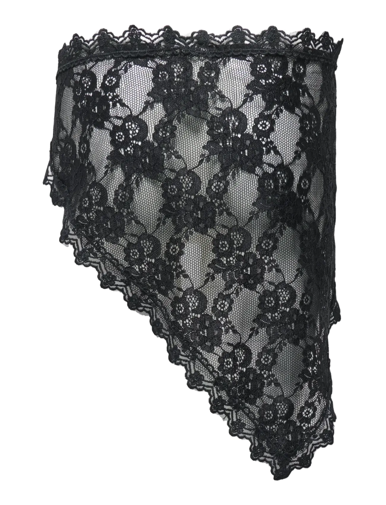 Kids Only - KOGSOF LACE SCARF WVN - black - 2