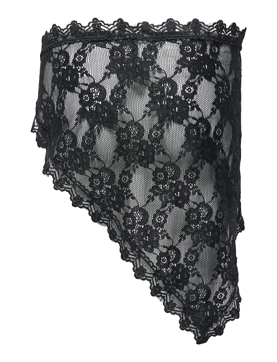 Kids Only - KOGSOF LACE SCARF WVN - black - 2