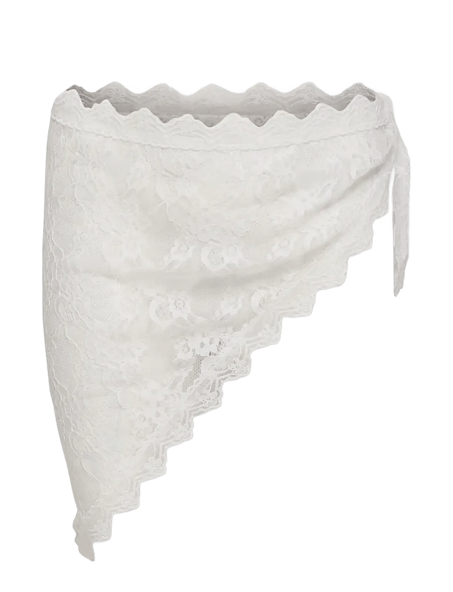 Kids Only - KOGSOF LACE SCARF WVN - cloud dancer - 0