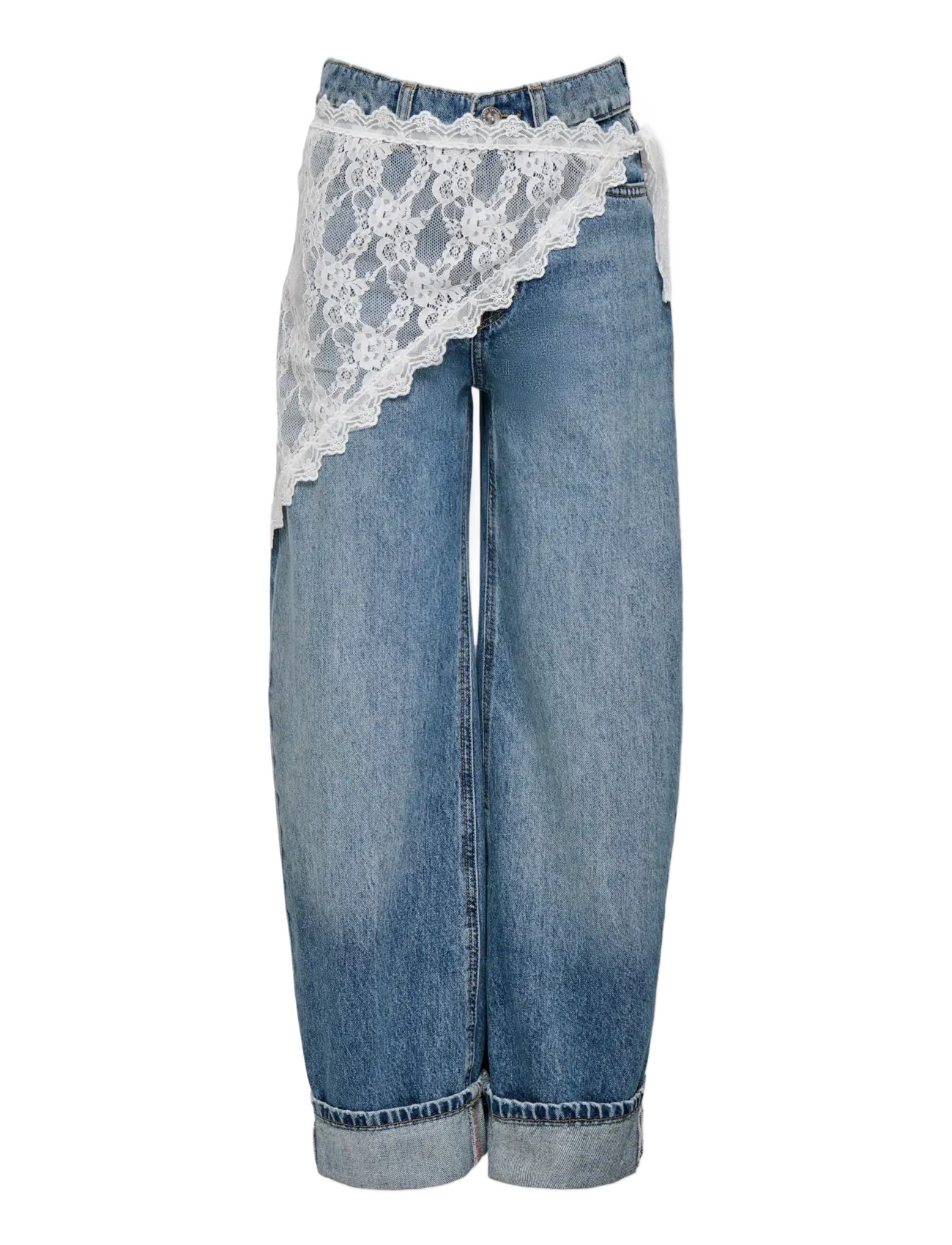 Kids Only - KOGSOF LACE SCARF WVN - cloud dancer - 1
