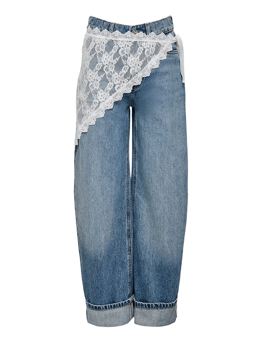 Kids Only - KOGSOF LACE SCARF WVN - cloud dancer - 1