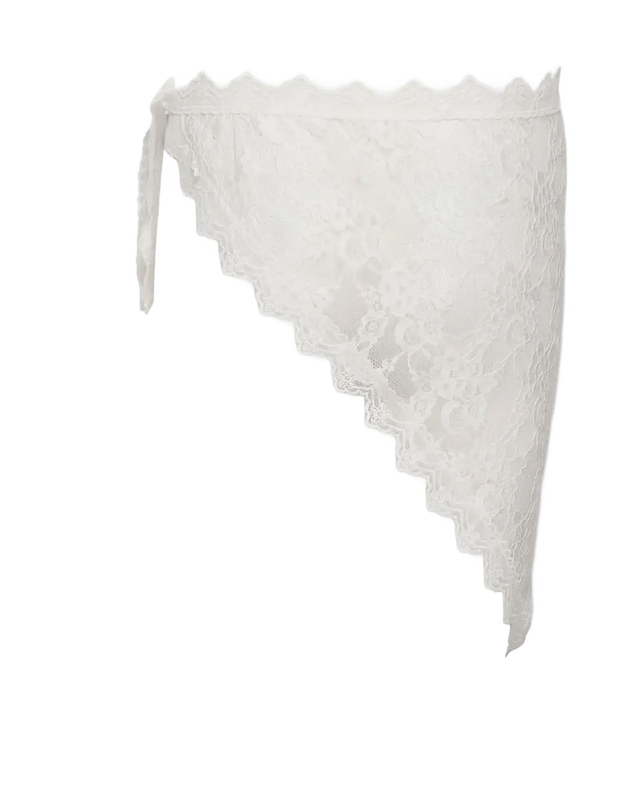 Kids Only - KOGSOF LACE SCARF WVN - cloud dancer - 2