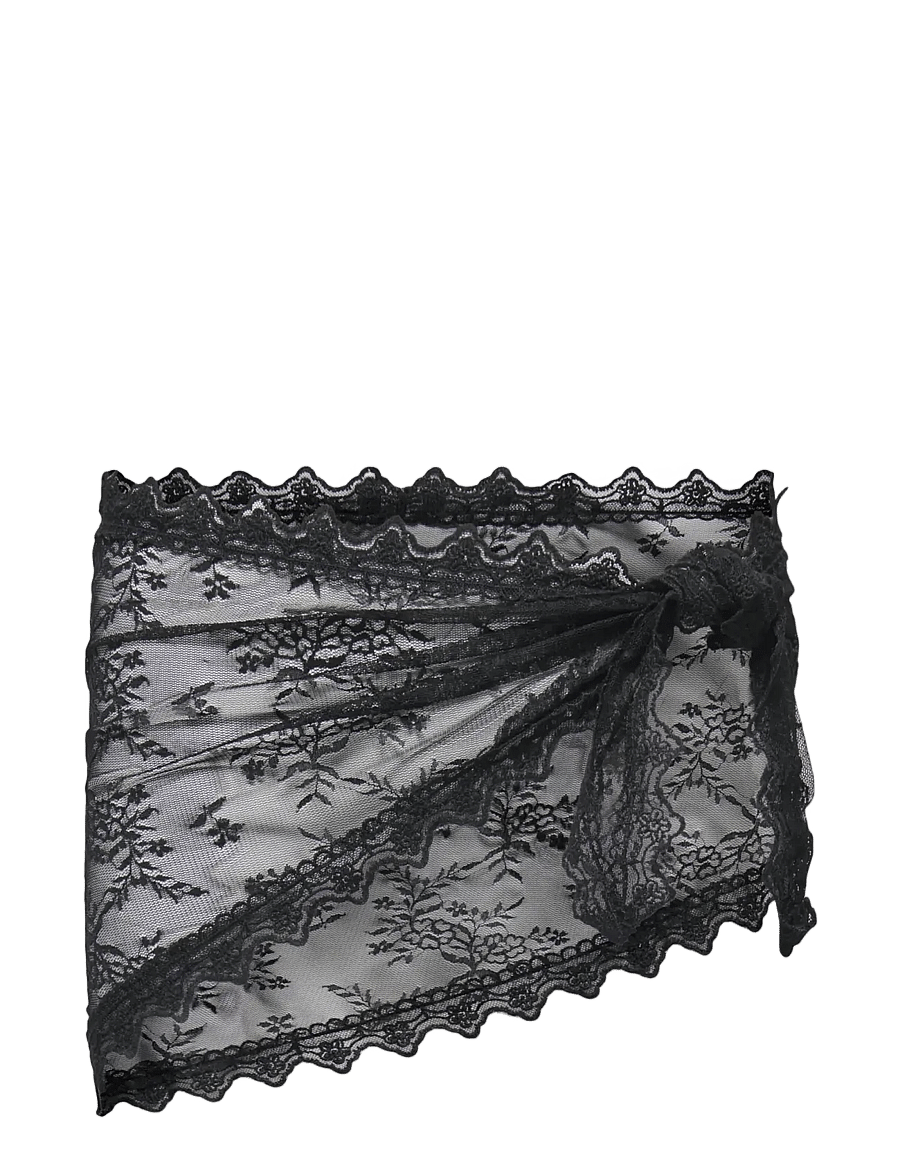 Kids Only - KOGSAFIRA LACE SCARF WVN - black - 0