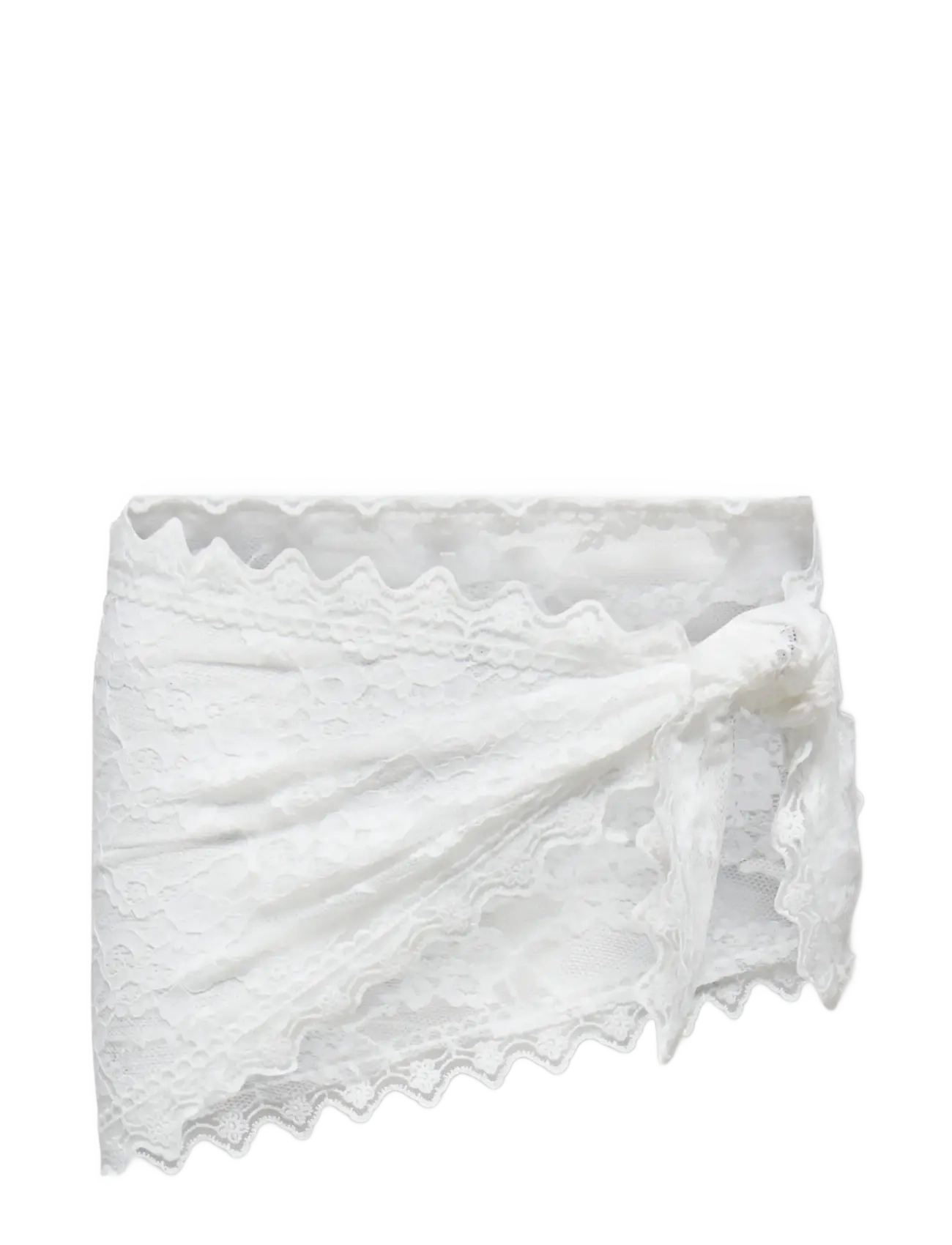 Kids Only Kogsafira Lace Scarf Wvn, One Size, Scarves & Neckwarmers, Weiß - Scarves, Kinder