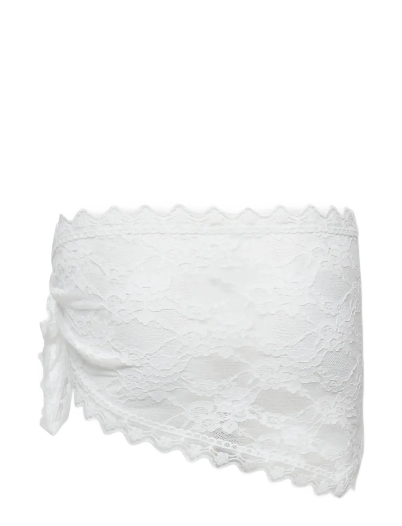 Kids Only - KOGSAFIRA LACE SCARF WVN - halstørklæder - cloud dancer - 2