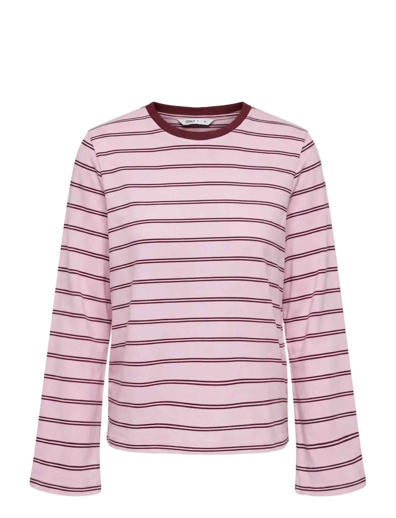 Kids Only KOGLISA STRIPE L/S TOP JRS - T-shirts - PINK LADY / pink/rose