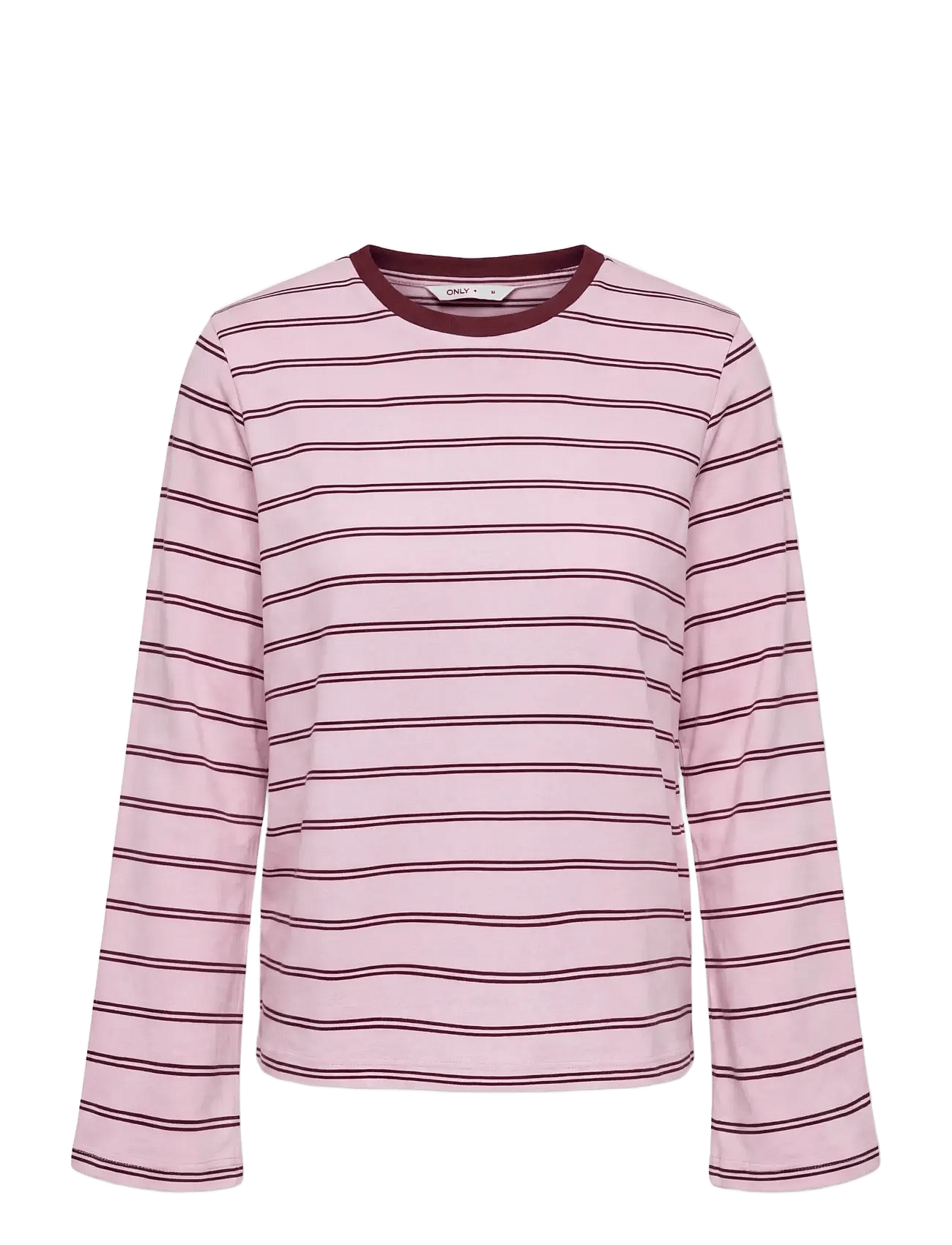 KOGLISA STRIPE L/S TOP JRS - PINK LADY