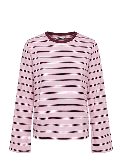 Koglisa Stripe L/S Top Jrs - LangæRmede T-Shirts