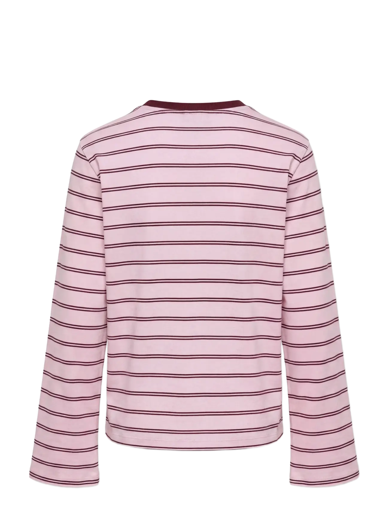 Kids Only - KOGLISA STRIPE L/S TOP JRS - pink lady - 1