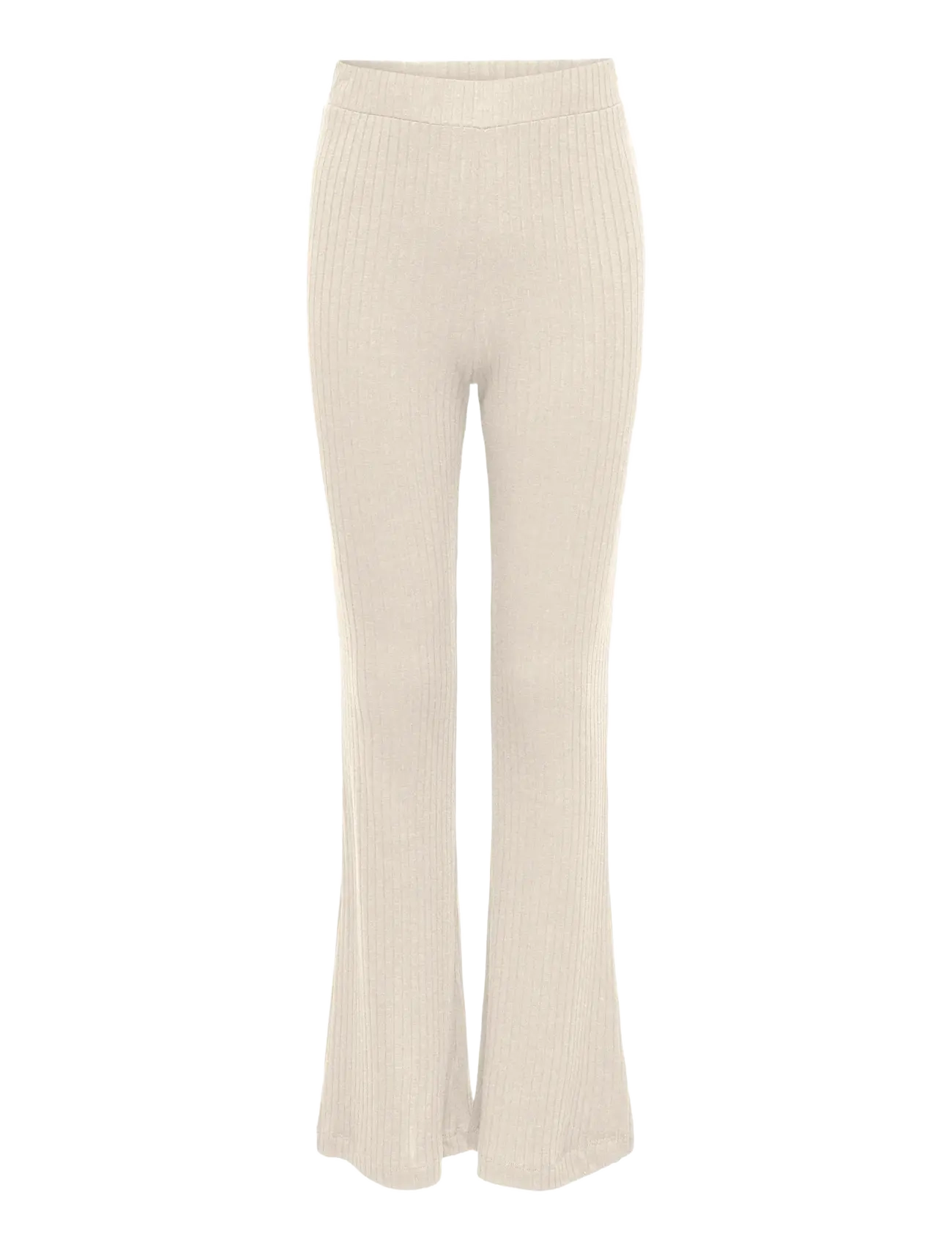 Kids Only Kogfransiska School Flared Pant Ex Jrs, 140, Unterteile, Beige - Trousers, Kinder