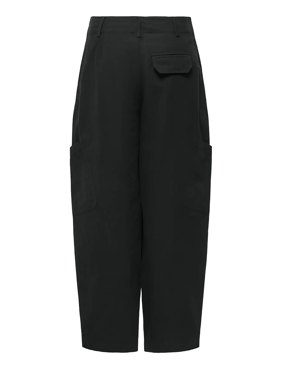 Kids Only - KOGGEO MW CARGO PANTS WVN - cargohosen - black - 1