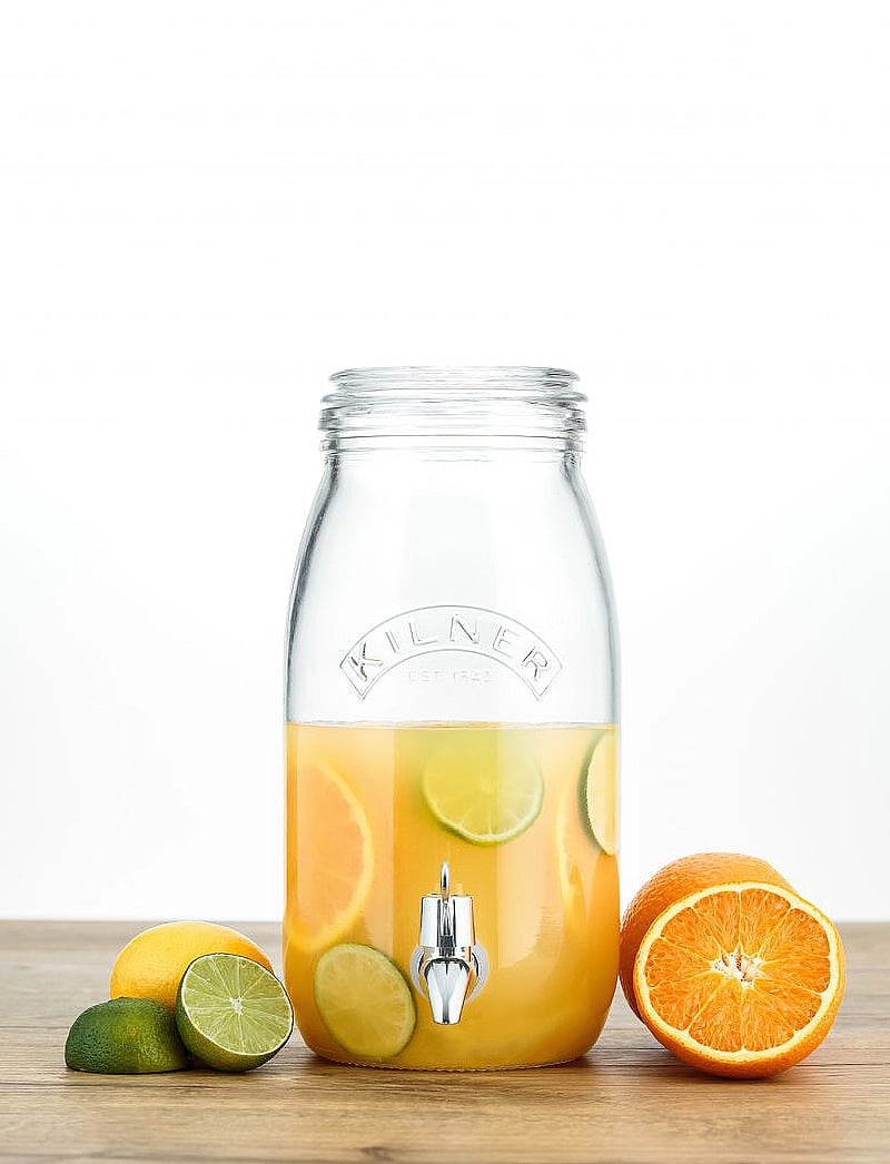 Kilner - DRINKS Jar Dispenser - säilituspurgid - clear - 2