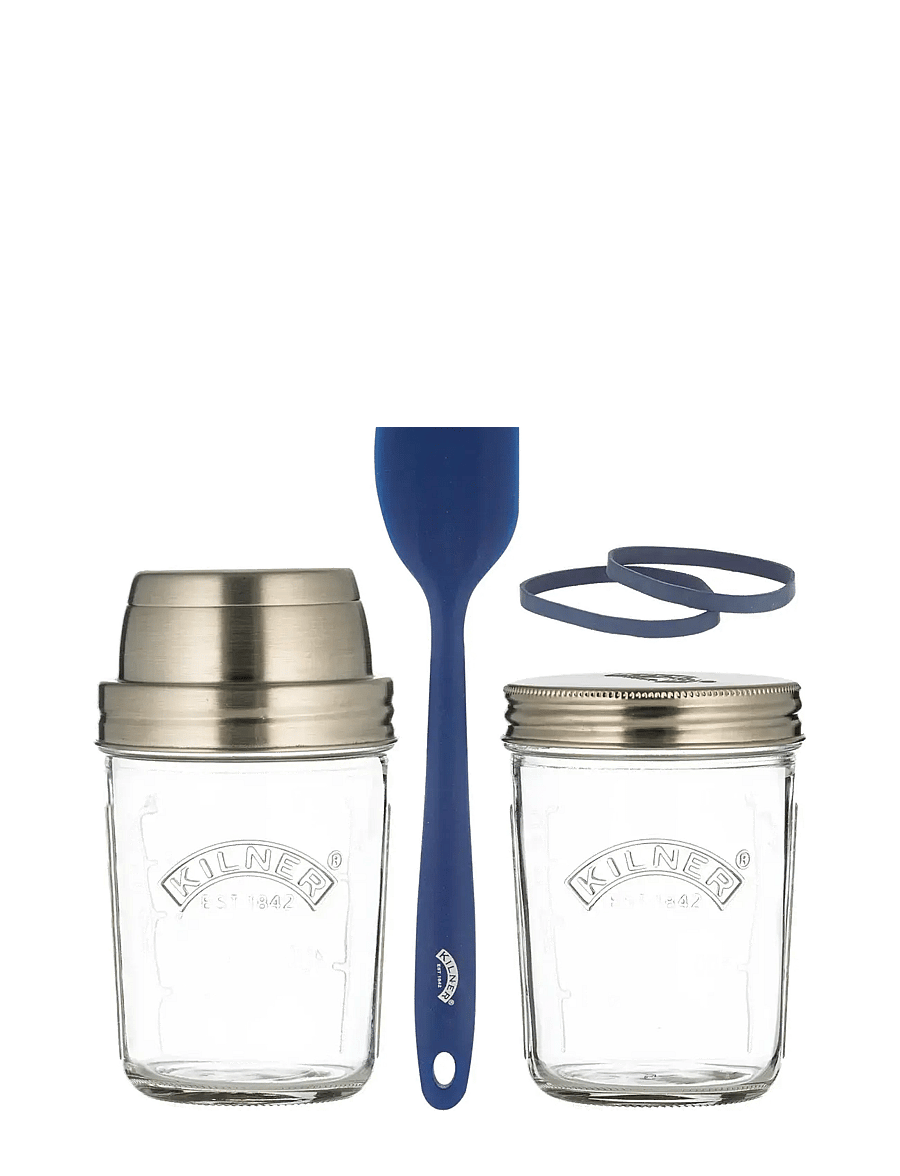 Kilner - Sourdough starter kit Kilner® - die niedrigsten preise - clear - silver - blue - 0